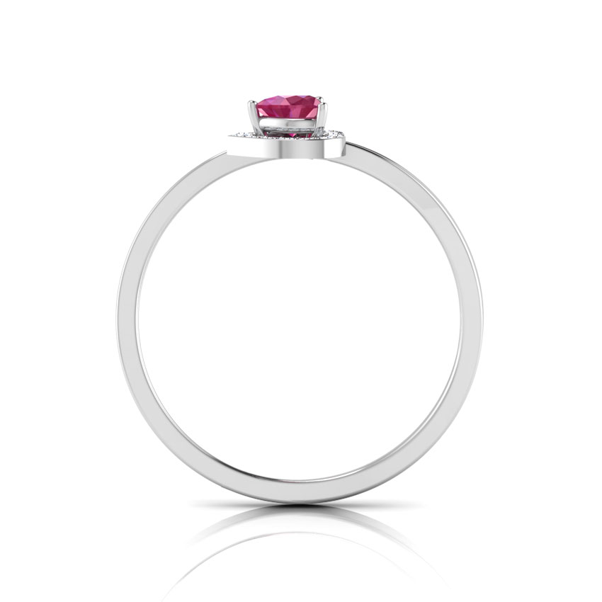 Encrusted Ruby Ring