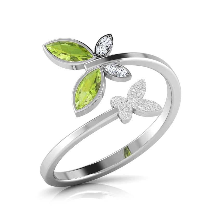 Dual Butterfly Gold Ring