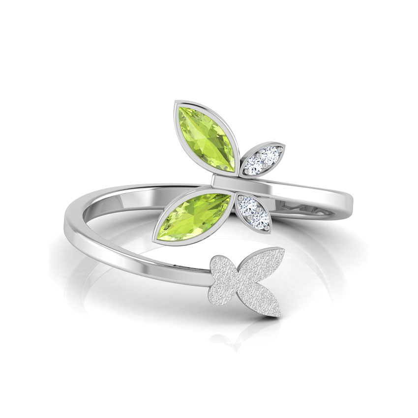 Dual Butterfly Gold Ring