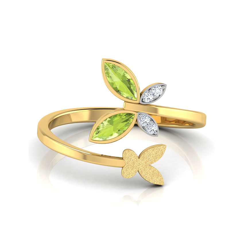Dual Butterfly Gold Ring Dual Butterfly Gold Ring