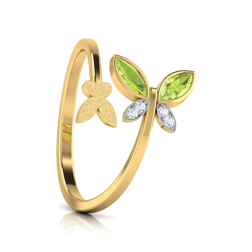Dual Butterfly Gold Ring Dual Butterfly Gold Ring