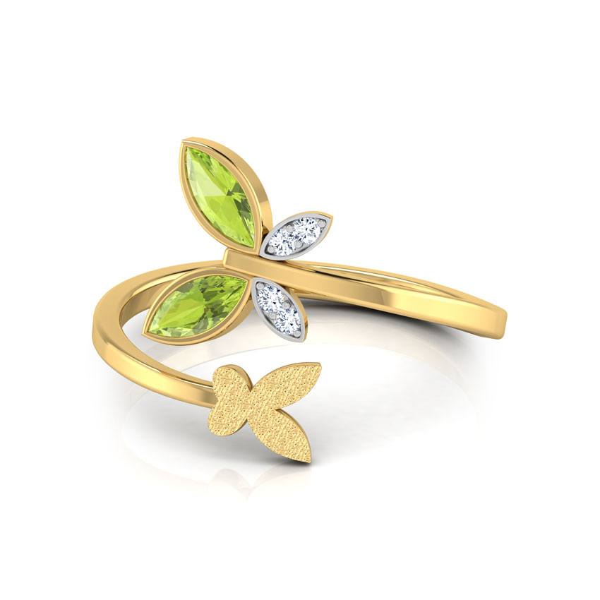 Dual Butterfly Gold Ring Dual Butterfly Gold Ring
