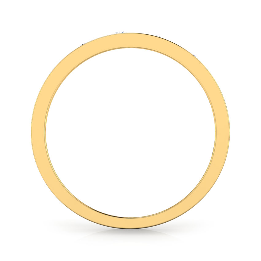 Spiral Constellation Diamond Band