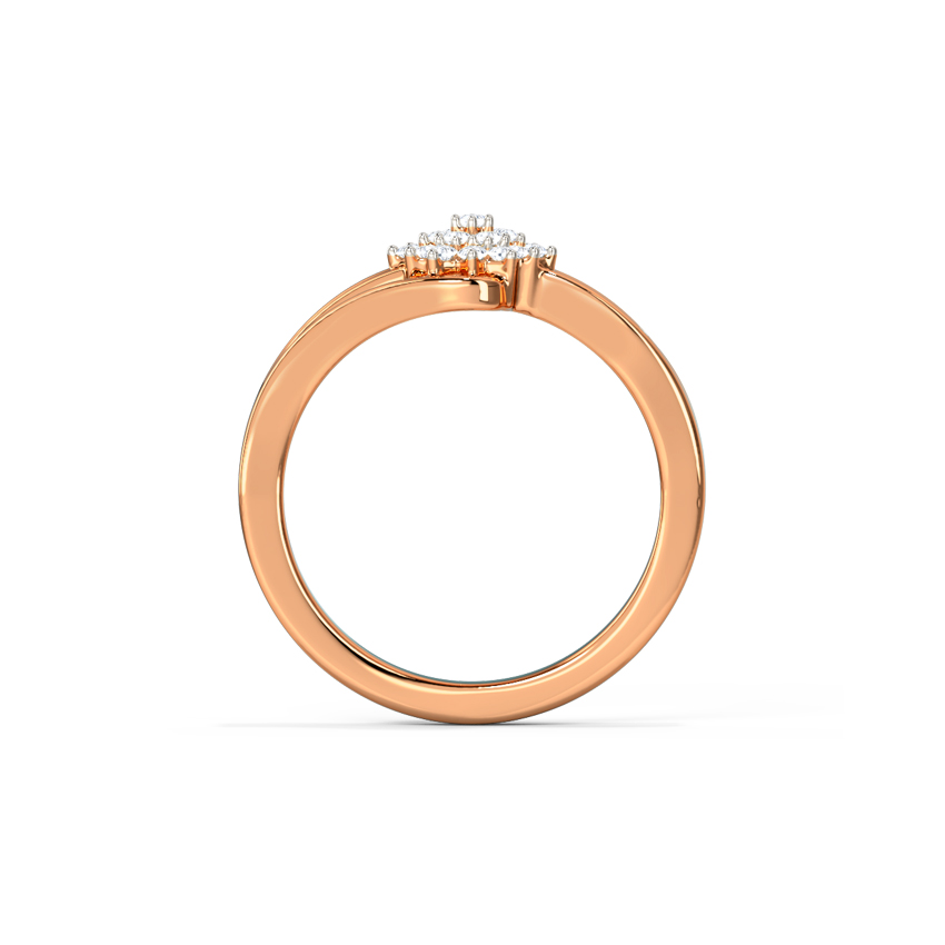 Artistic Floral Diamond Ring Artistic Floral Diamond Ring