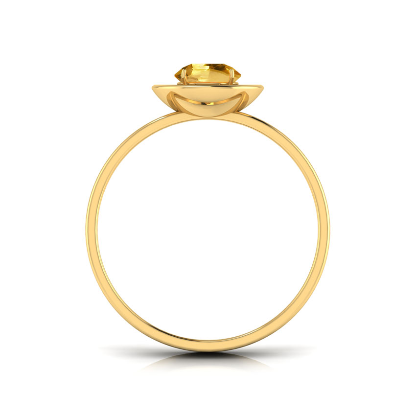 Eternal Flame Citrine Ring