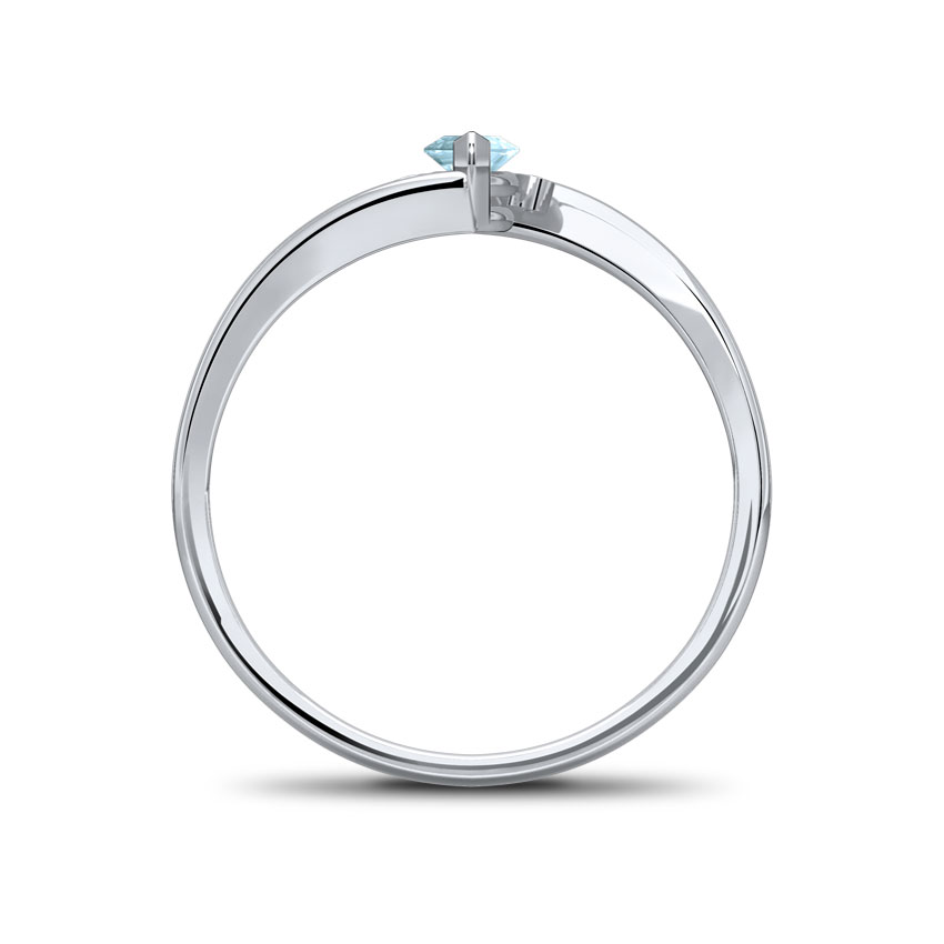 Aquamarine Marquise Ring