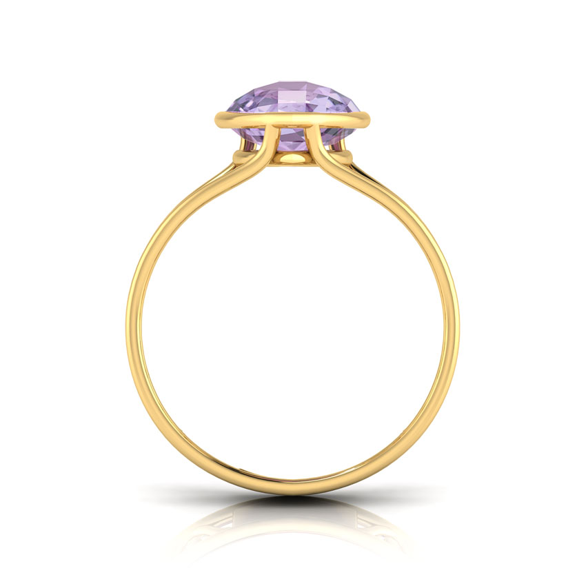 Poire Amethyst Ring