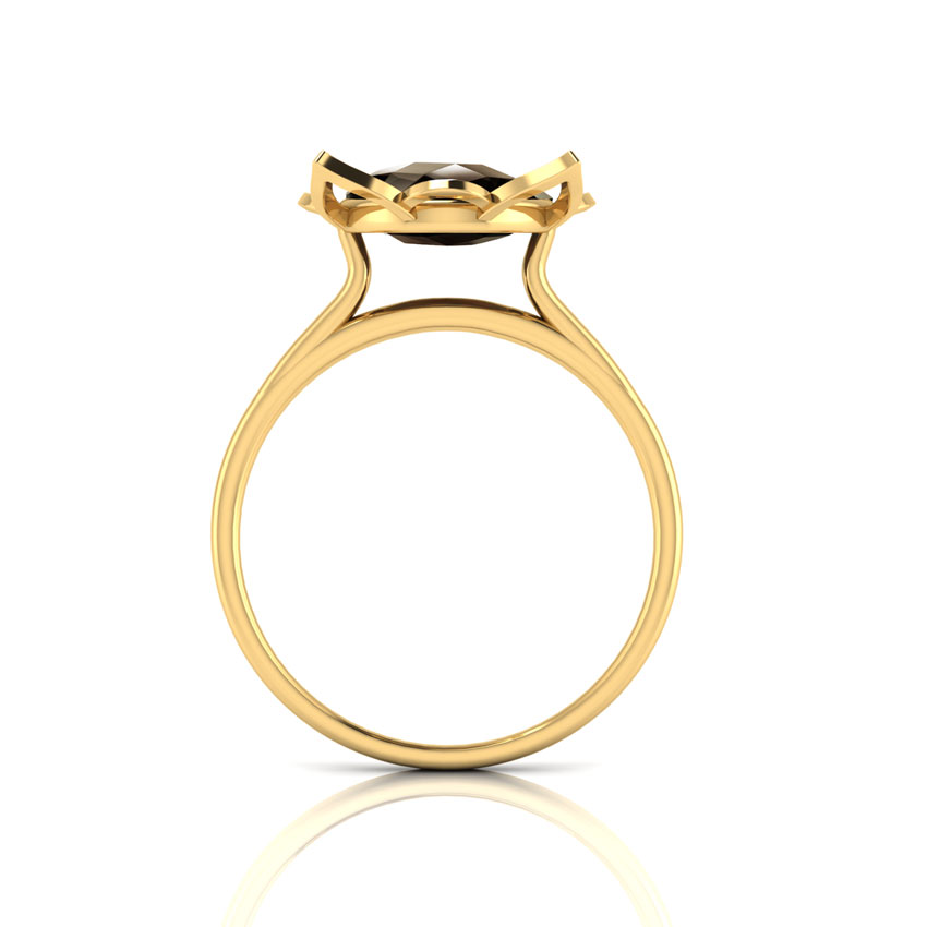 Floral Quartz Ring 