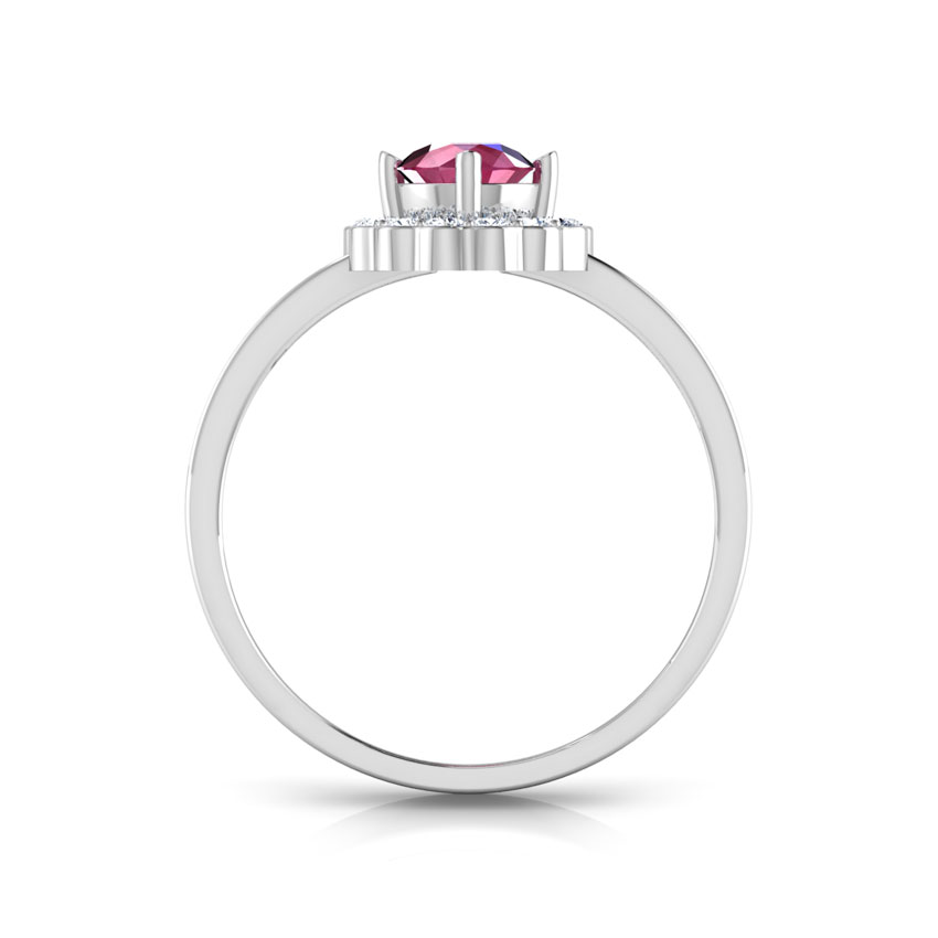 Forever Floral Diamond & Ruby Ring