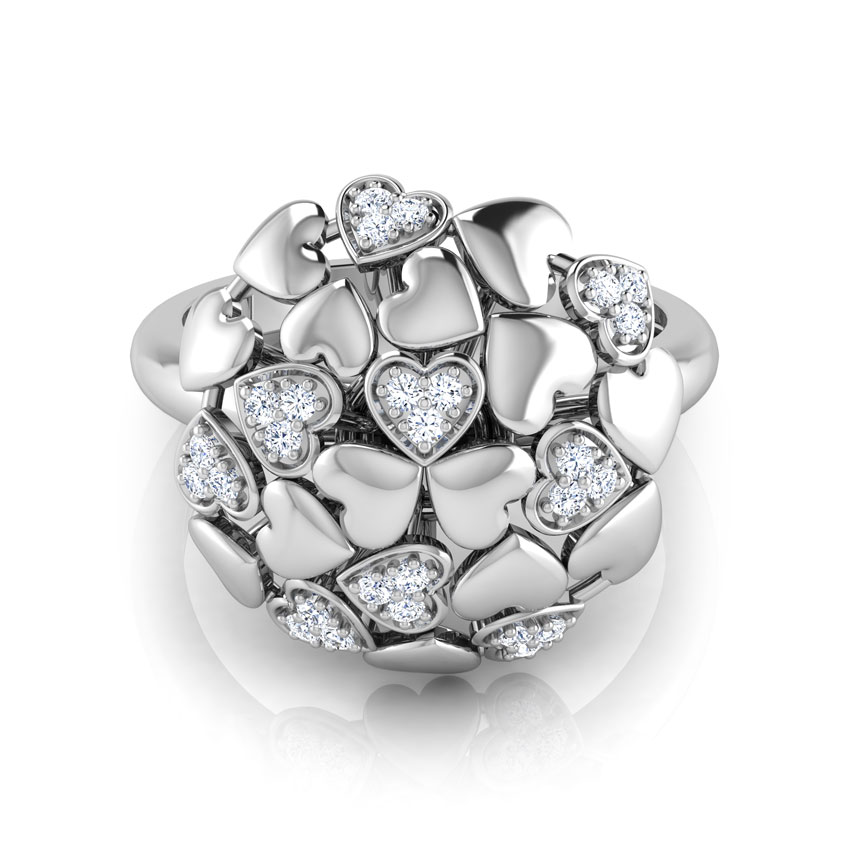 Heart Burst Diamond Ring Heart Burst Diamond Ring
