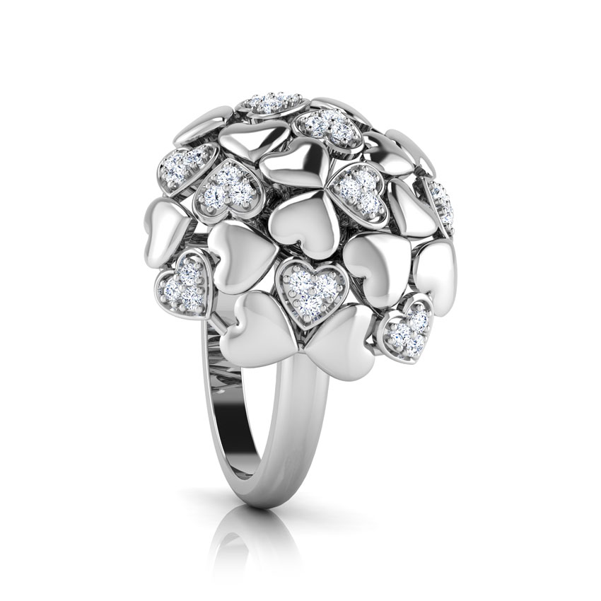 Heart Burst Diamond Ring Heart Burst Diamond Ring