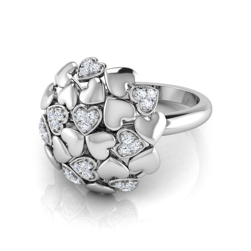 Heart Burst Diamond Ring Heart Burst Diamond Ring