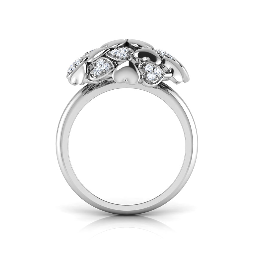 Heart Burst Diamond Ring Heart Burst Diamond Ring