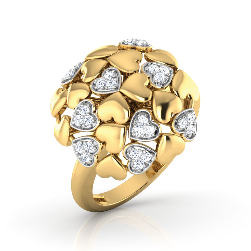 Heart Burst Diamond Ring Heart Burst Diamond Ring
