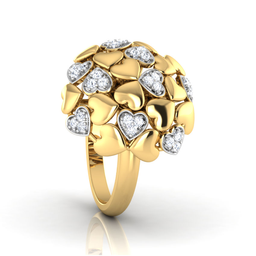 Heart Burst Diamond Ring Heart Burst Diamond Ring