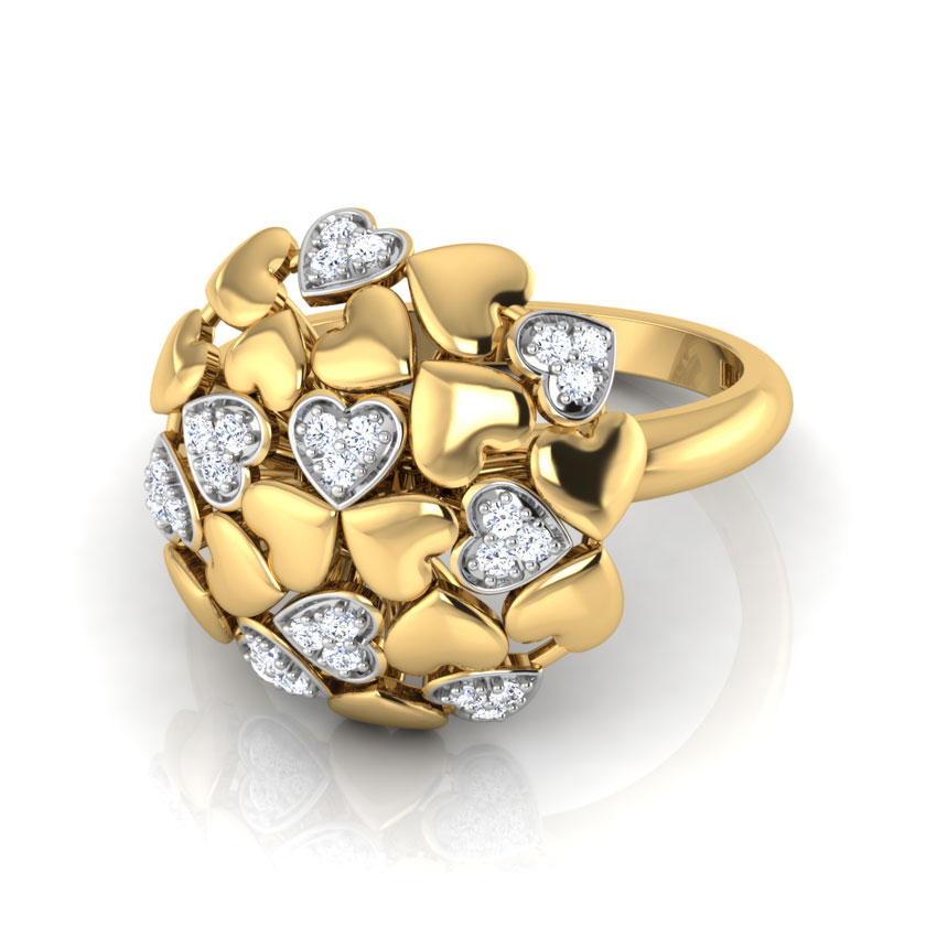 Heart Burst Diamond Ring Heart Burst Diamond Ring
