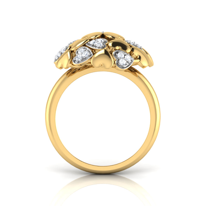 Heart Burst Diamond Ring Heart Burst Diamond Ring
