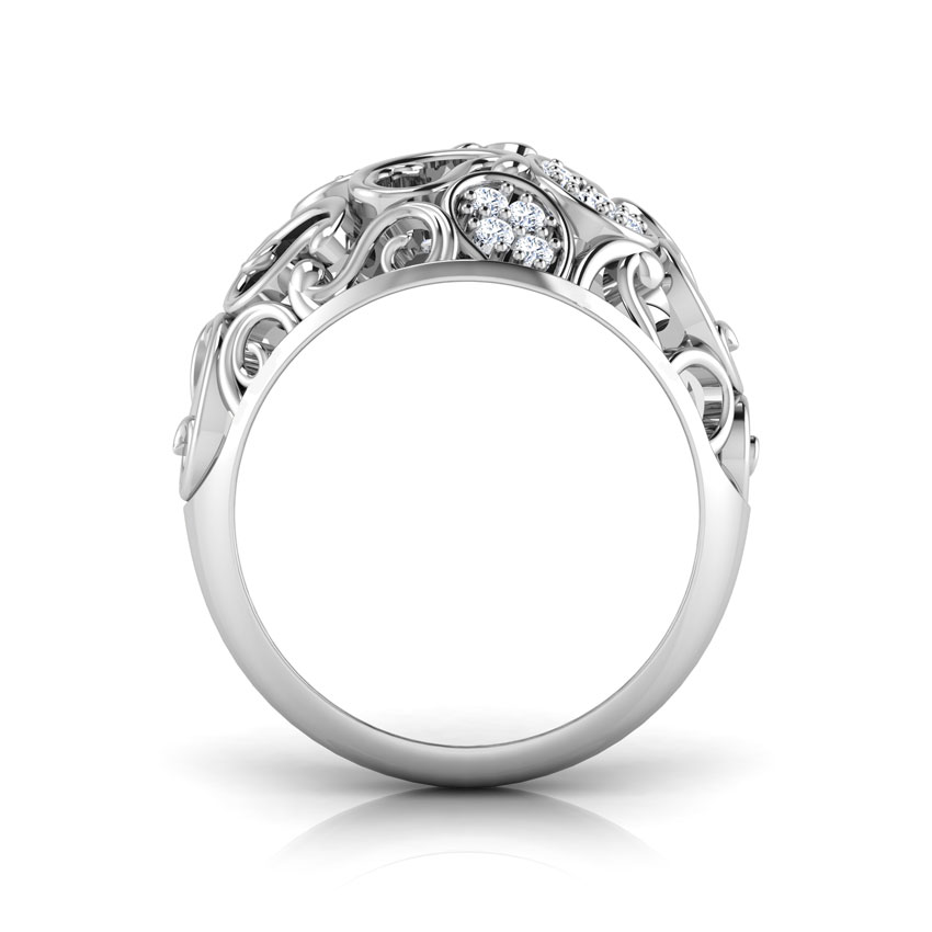 Laleh Paisley Diamond Ring Laleh Paisley Diamond Ring