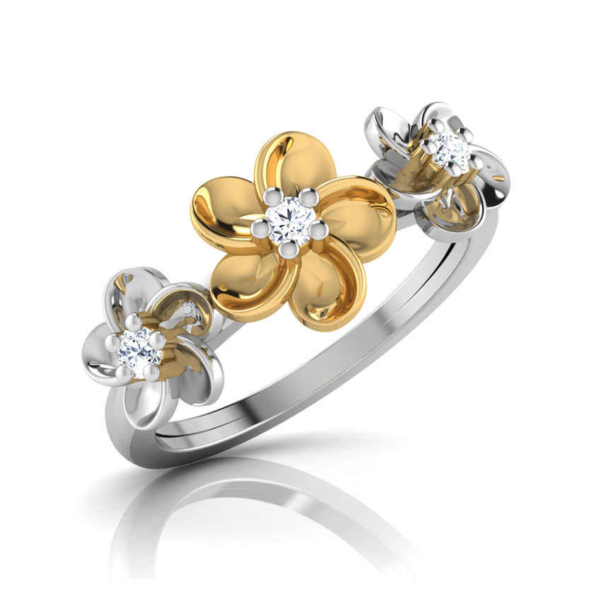Floral Halo Ring