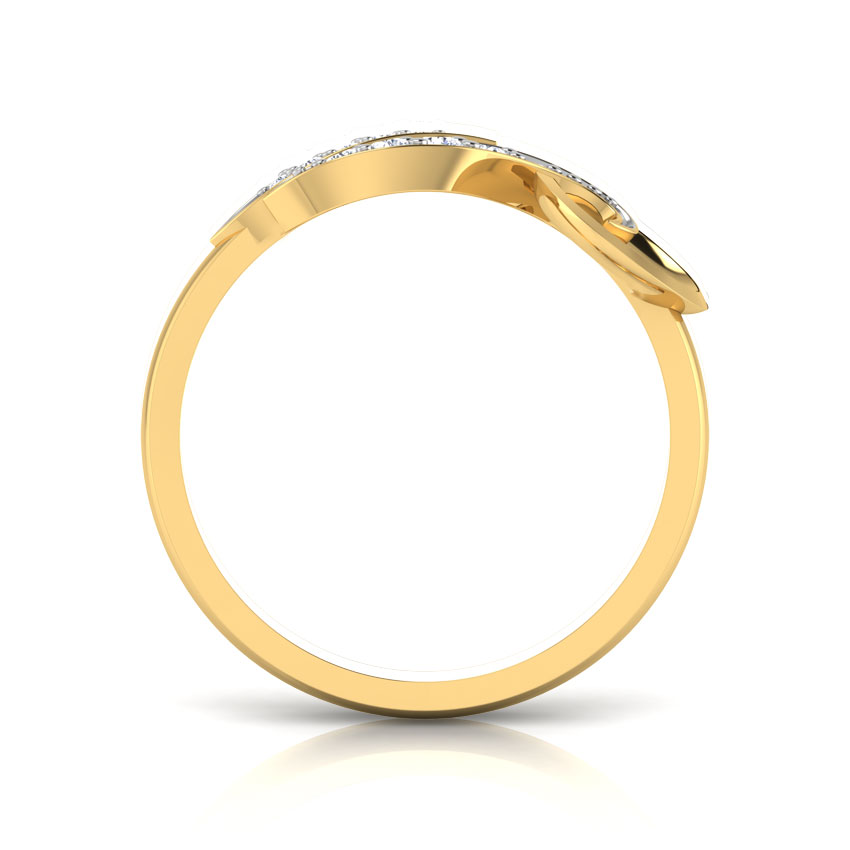 Diamond Leaf Ring Diamond Leaf Ring