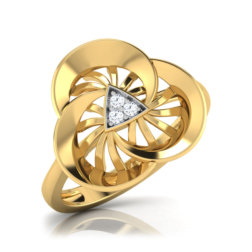 Wheeling Diamond Ring