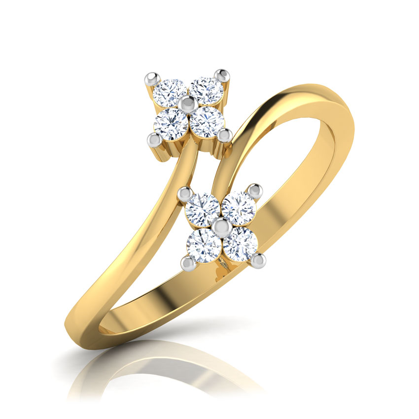 Duo Primrose Ring