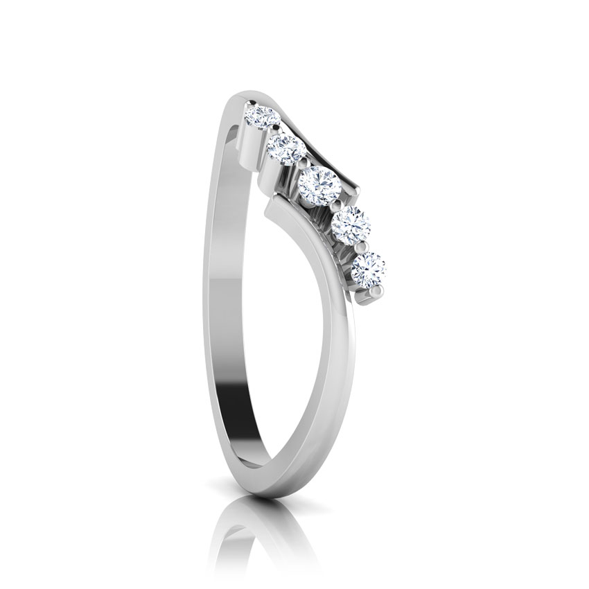 Trio Curls Diamond Ring