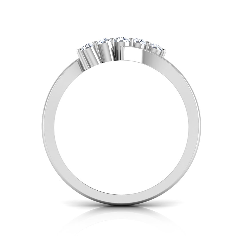 Trio Curls Diamond Ring