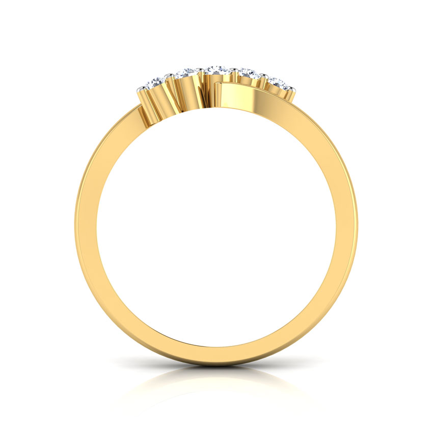 Trio Curls Diamond Ring