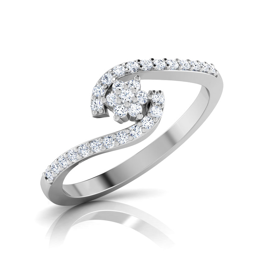 Floral Clasp Ring Floral Clasp Ring