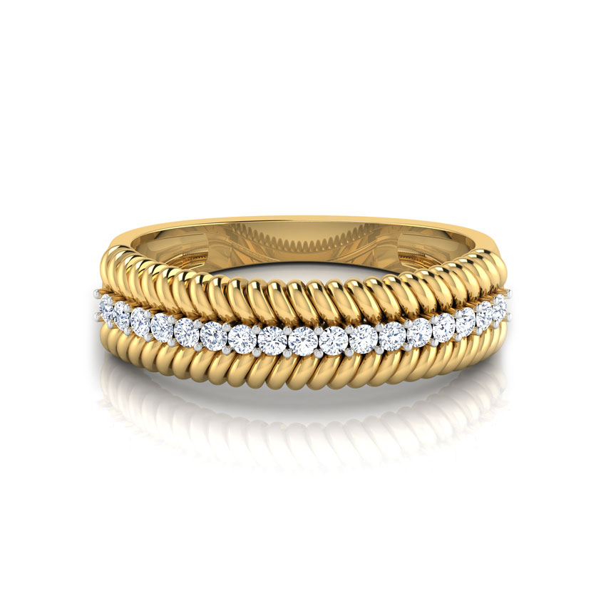 Stellar Serrate Diamond Band Stellar Serrate Diamond Band
