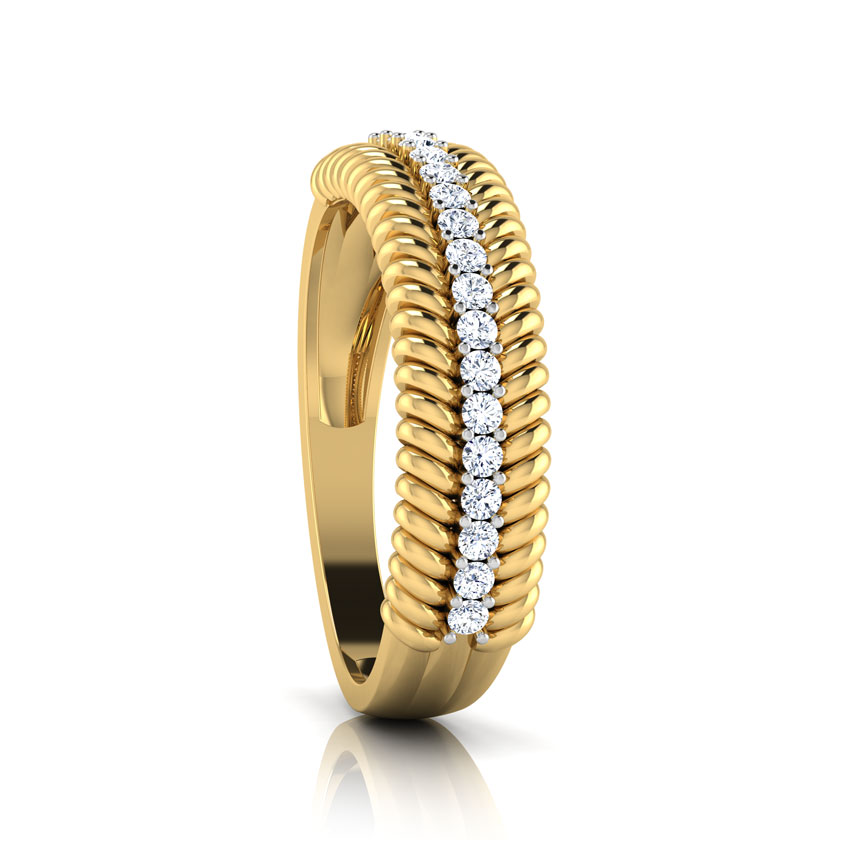 Stellar Serrate Diamond Band Stellar Serrate Diamond Band
