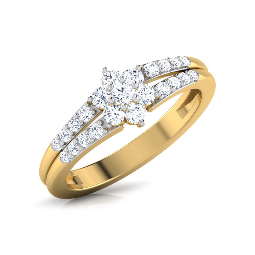 Gloxinia Diamond Ring