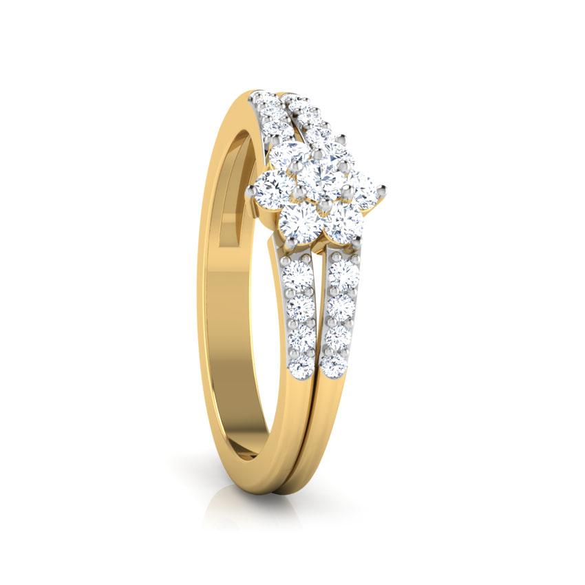 Gloxinia Diamond Ring