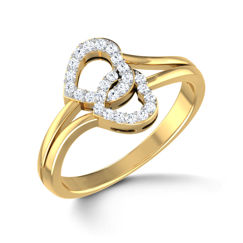 Entangled Heart Ring