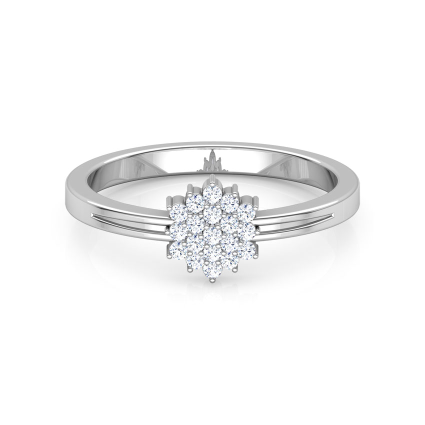 Floral Bloom Diamond Ring