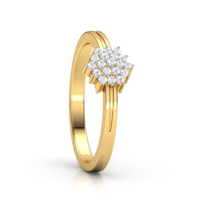 Floral Bloom Diamond Ring