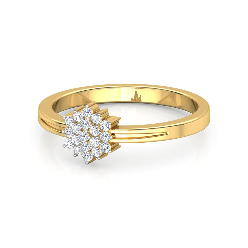 Floral Bloom Diamond Ring