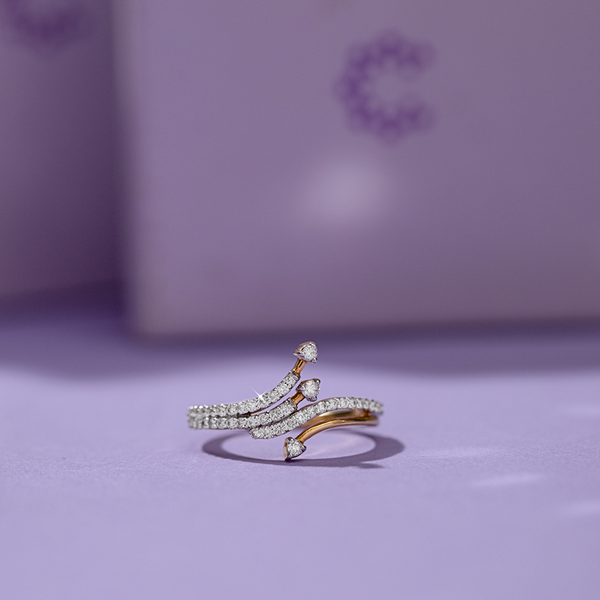 Bypass Shank Diamond Ring Bypass Shank Diamond Ring