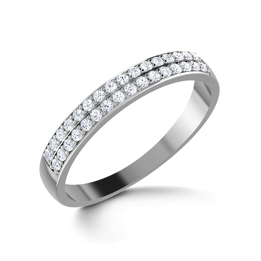 Dainty Sparkle Diamond Band