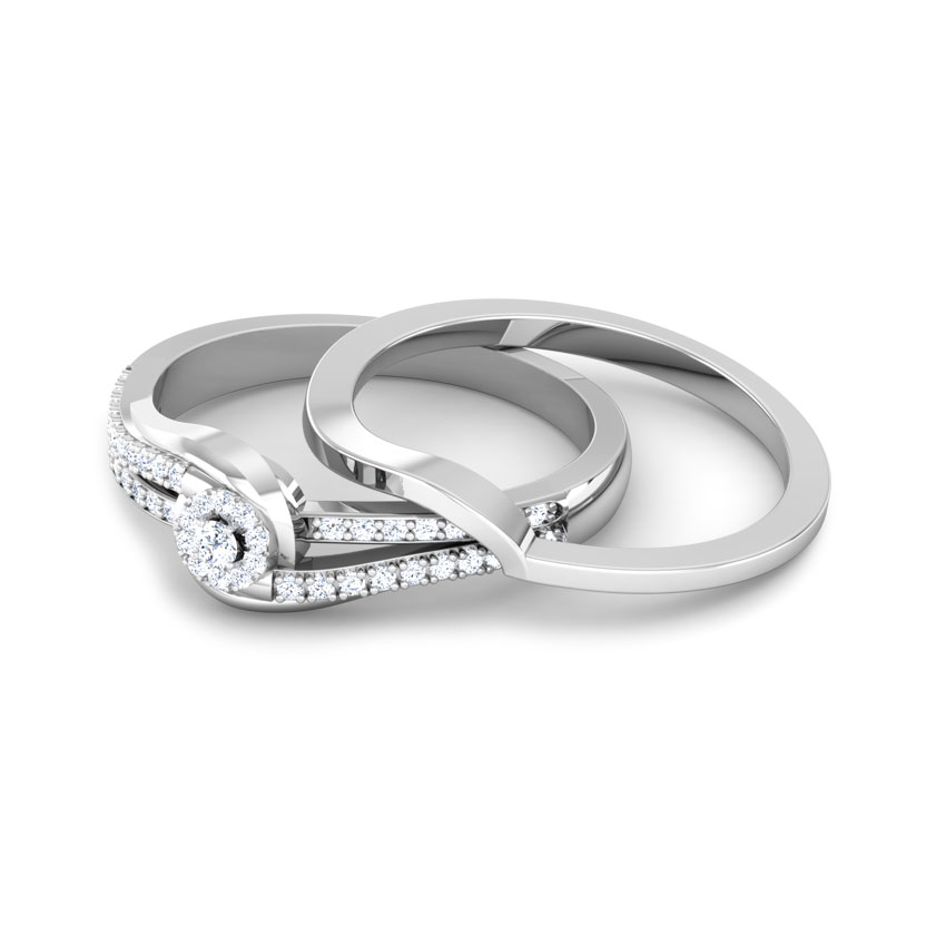 Elite Solitaire Bridal Ring Set