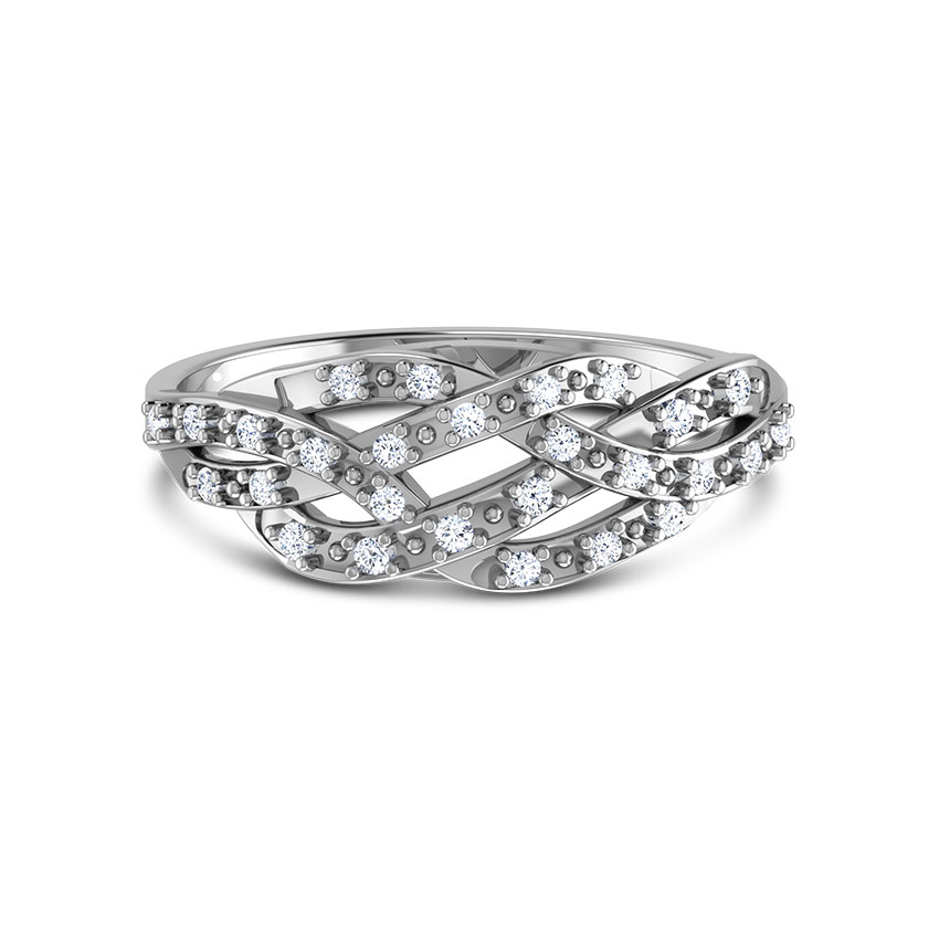 Dainty Weave Diamond Band Dainty Weave Diamond Band
