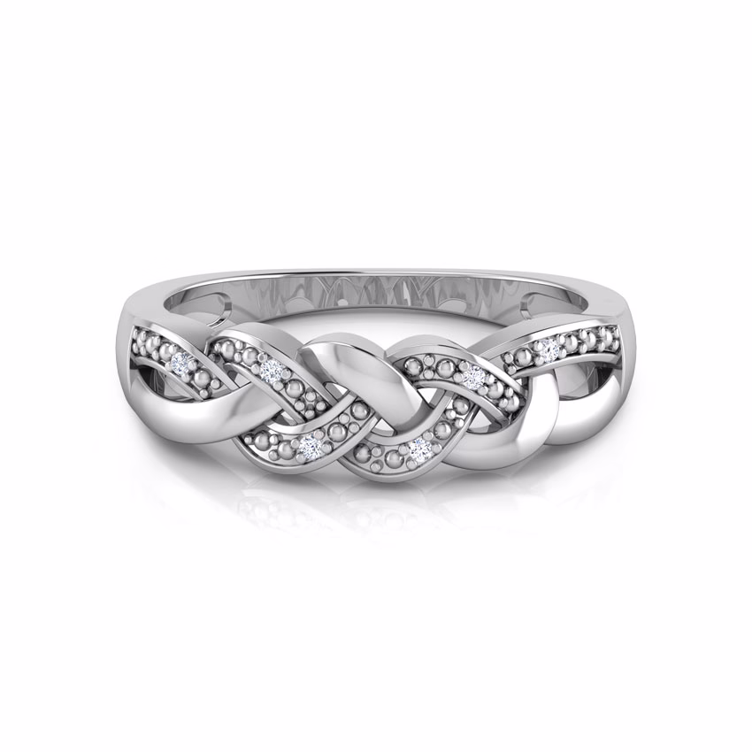 Diamond Rings 18 Karat White Gold Nina Diamond Band