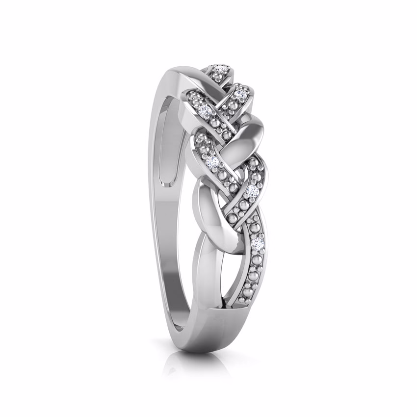 Diamond Rings 18 Karat White Gold Nina Diamond Band