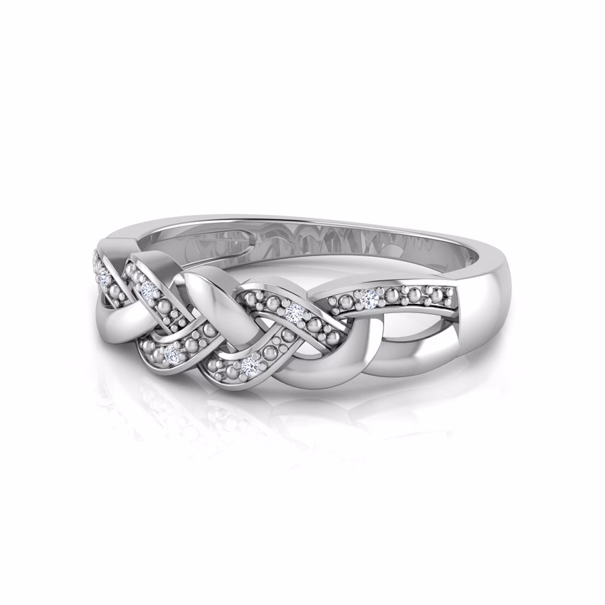 Diamond Rings 18 Karat White Gold Nina Diamond Band