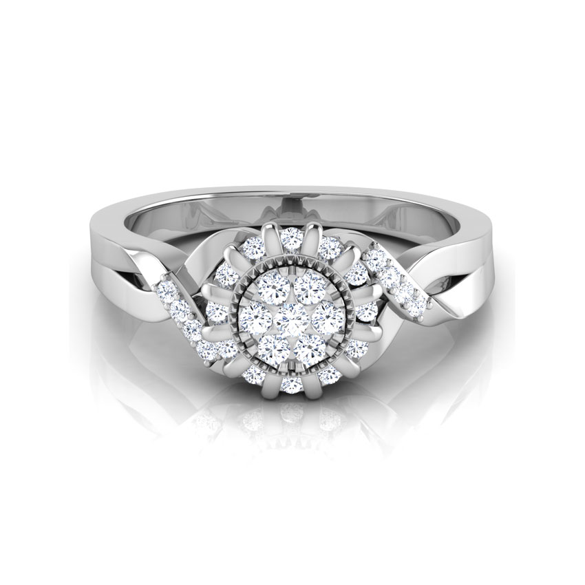 Swish Ray Diamond Ring Swish Ray Diamond Ring