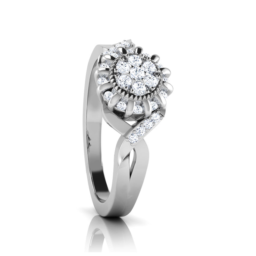 Swish Ray Diamond Ring Swish Ray Diamond Ring