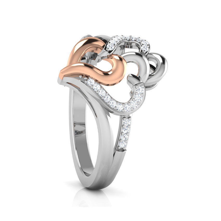 Trio of Hearts Ring Trio of Hearts Ring