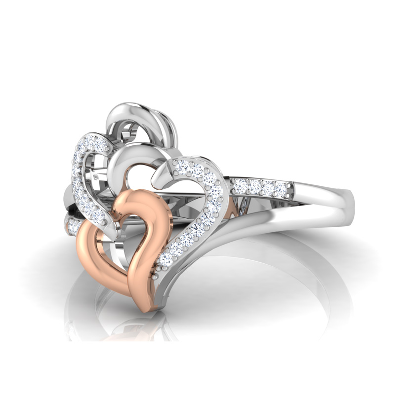 Trio of Hearts Ring Trio of Hearts Ring