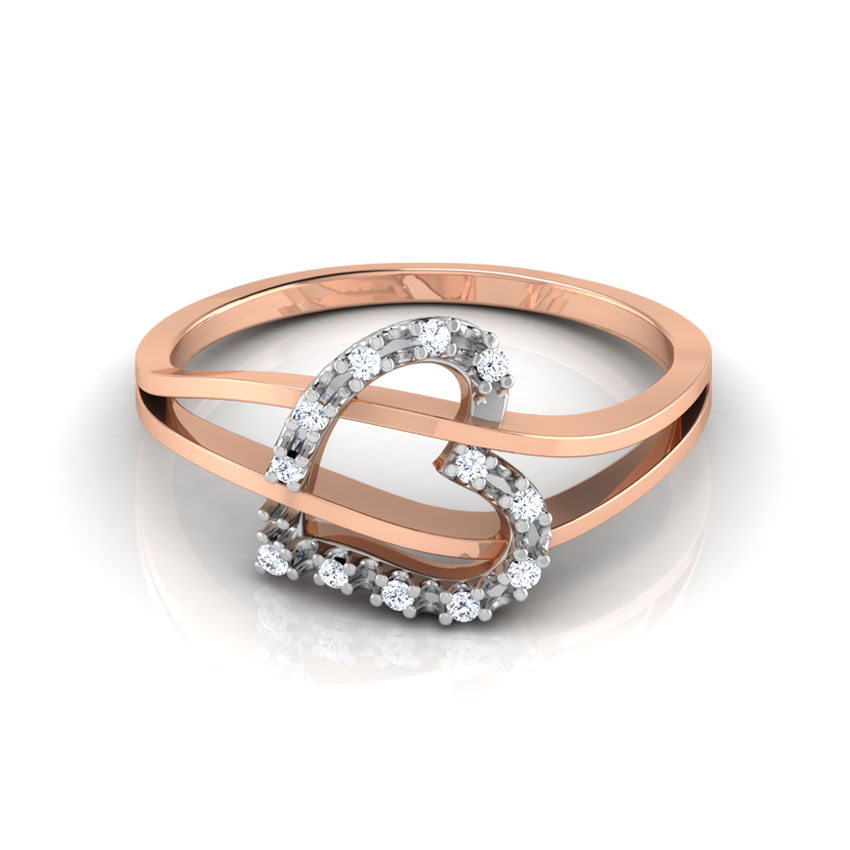 Kyla Heart Diamond Ring Kyla Heart Diamond Ring